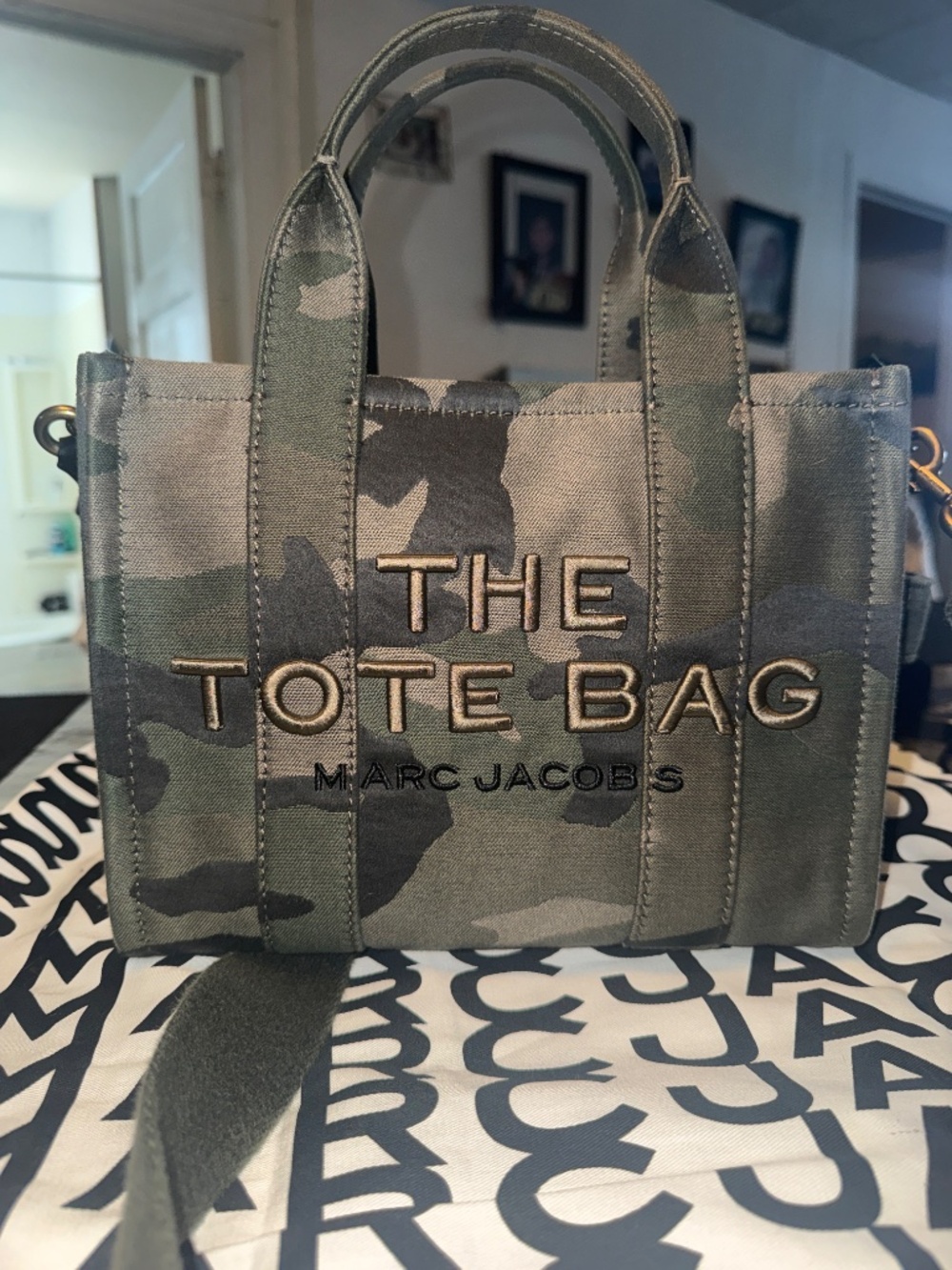Marc Jacobs Camo 'The Tote Bag'